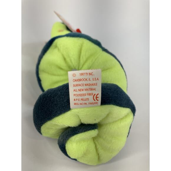 Ty Beanie Babies Hissy Snake 1997 - Picture 5 of 8